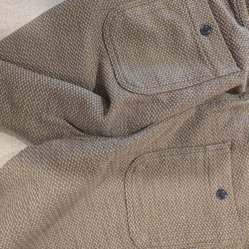 Textured Brown Pants - Picture 5 of 6